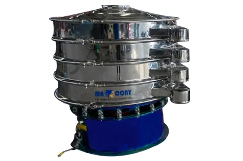 Powder sifter and vibratory sifter machine by Marcony